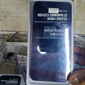 Flip Cover for Oppo A93 5G Mirror S-View Stand