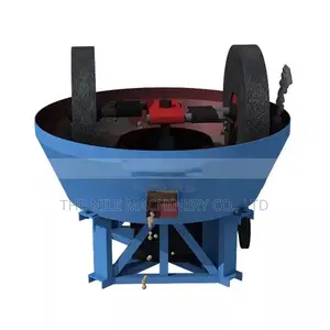Integrated Circuit Wet Pan Mill for Gold
