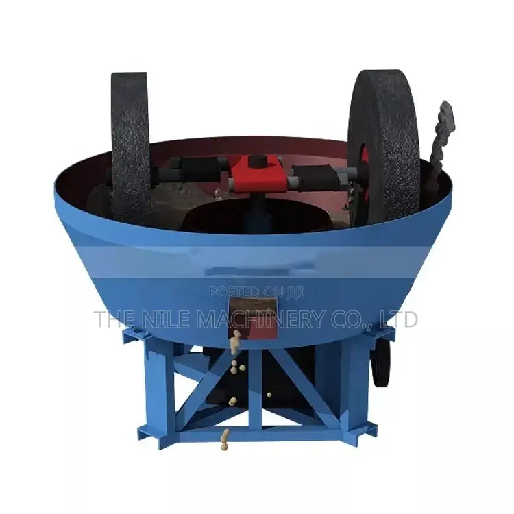 Integrated Circuit Wet Pan Mill for Gold