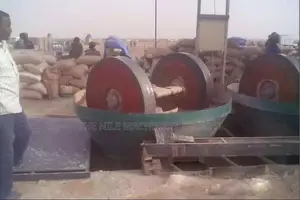 Hot Sale Africa 1200 Double Rollers Wet Pan Mill