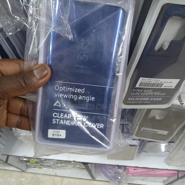 Flip Cover for SAMSUNG Galaxy S10 Plus (Blue, Magnetic Case - main view