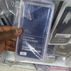 Flip Cover for SAMSUNG Galaxy S10 Plus (Blue, Magnetic Case