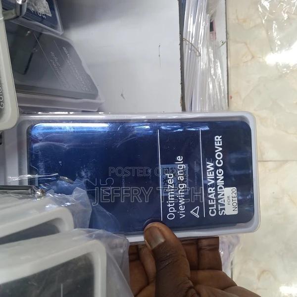 Flip Cover for Samsung Galaxy Note 20 (Black) - thumbnail 2