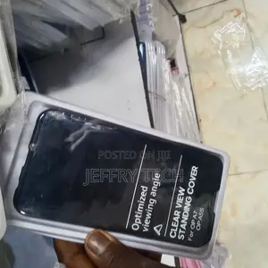 Flip Cover for Oppo A5(2020) Luxury Mirror Stand View Flip B