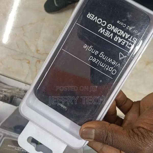 Samsung Galaxy A2 CORE Case, Luxury Translucent View Window