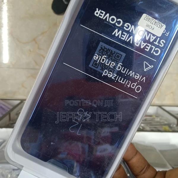 OPPO A92/A52 Plating Mirror Flip Case Black - thumbnail 3