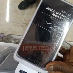 Samsung A02s Case, Mirror Design Clear View Flip Bookstyle L