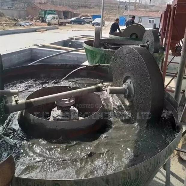 Gold Grinding Machine in Gold Processing Line - main view