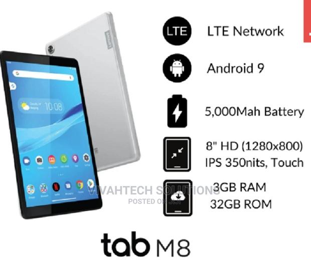 New Lenovo Tab M8 (HD) 32 GB Gray - main view