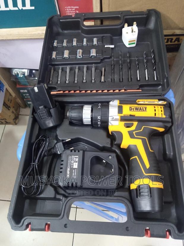 Cordless Drill Set Dewalt 12v New - thumbnail 2