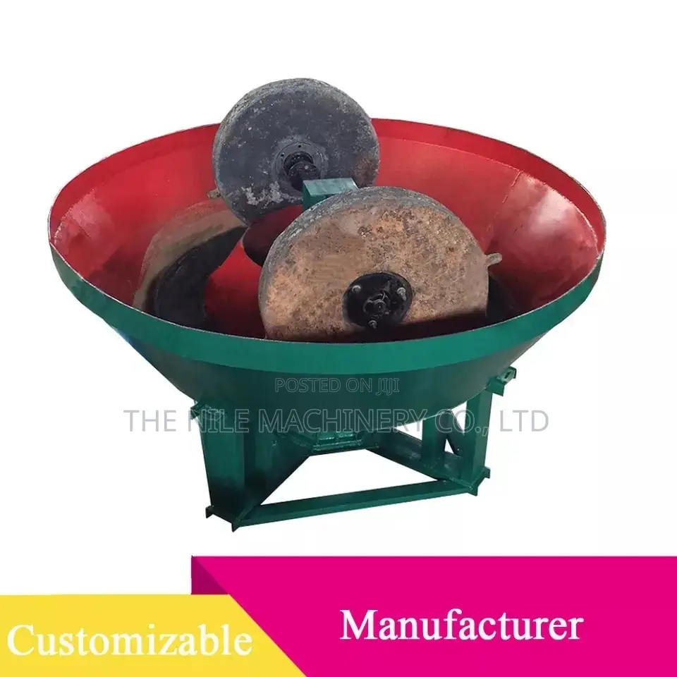 China Wet Pan Mill 1200 Gold Wet Pan Mill for Sale
