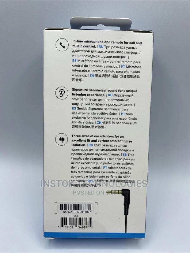 Sennheiser Cx 80S Wired Earphones (Black) - thumbnail 2