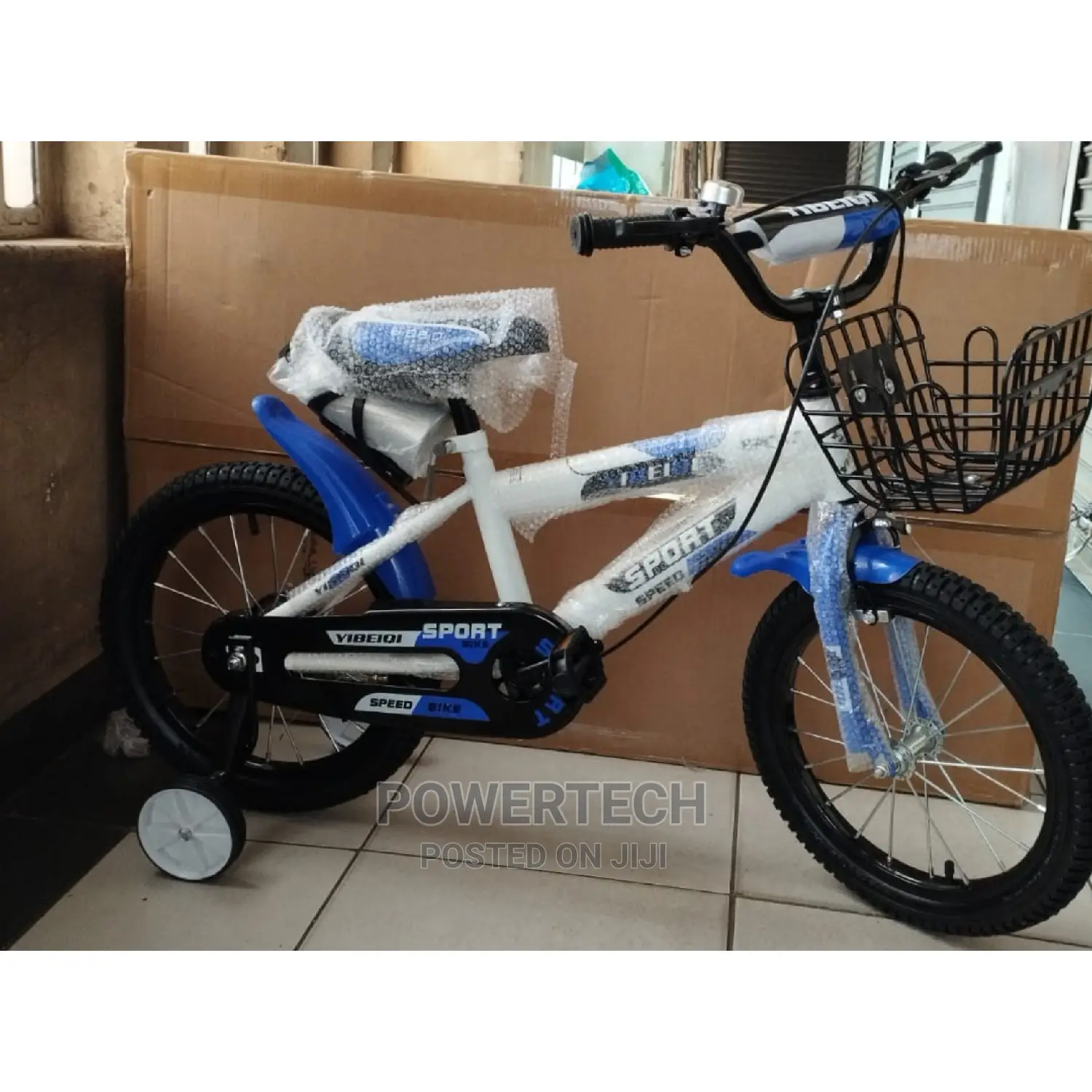 Recommended Bicycle Size 16 - Training Wheels