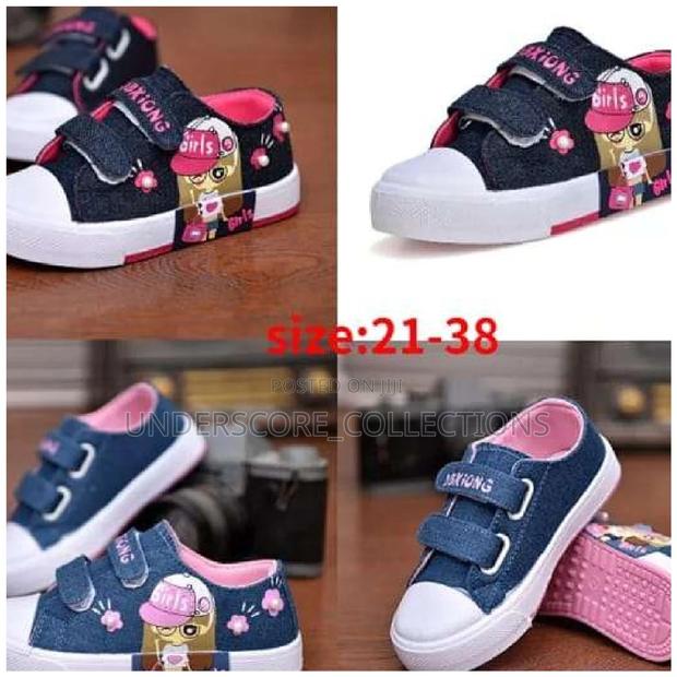 Denim Girls Rubber Shoes - main view