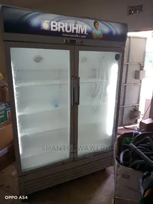 Bruhm Double Door Display Fridge