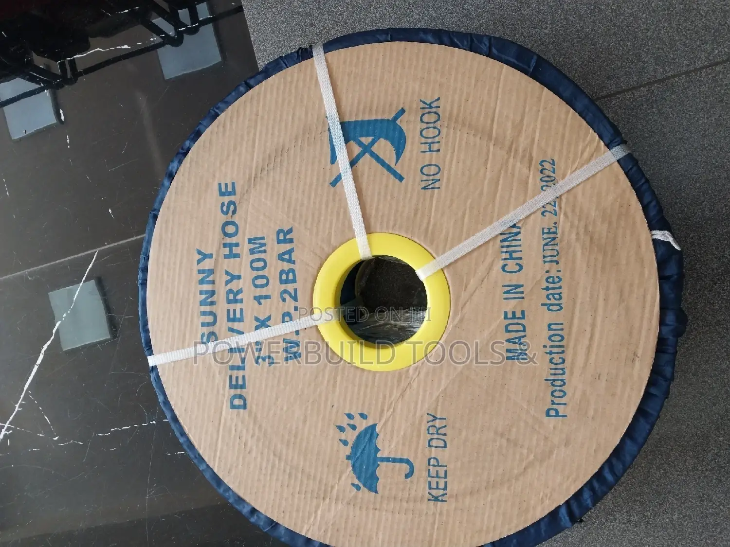 Blue Canvas 3"×100M Delivery Pipe