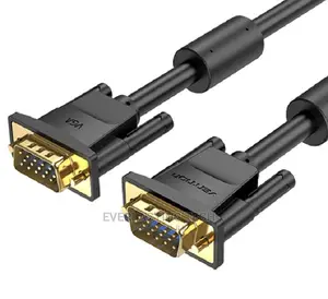 Vention Vga(3+6) Male to Male Cable With Ferrite Cores 15met