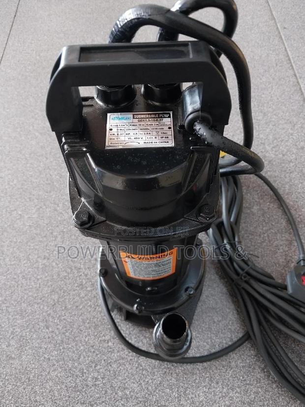 Astramilano 0.5hp Submersible Pump