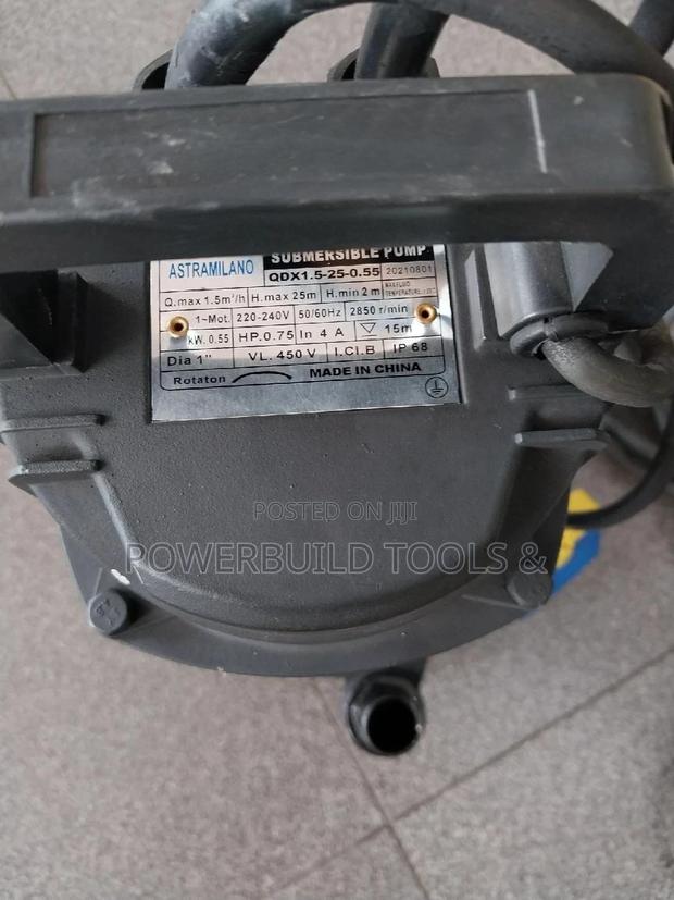 0.75HP Astramilano Submersible Pump - thumbnail 2