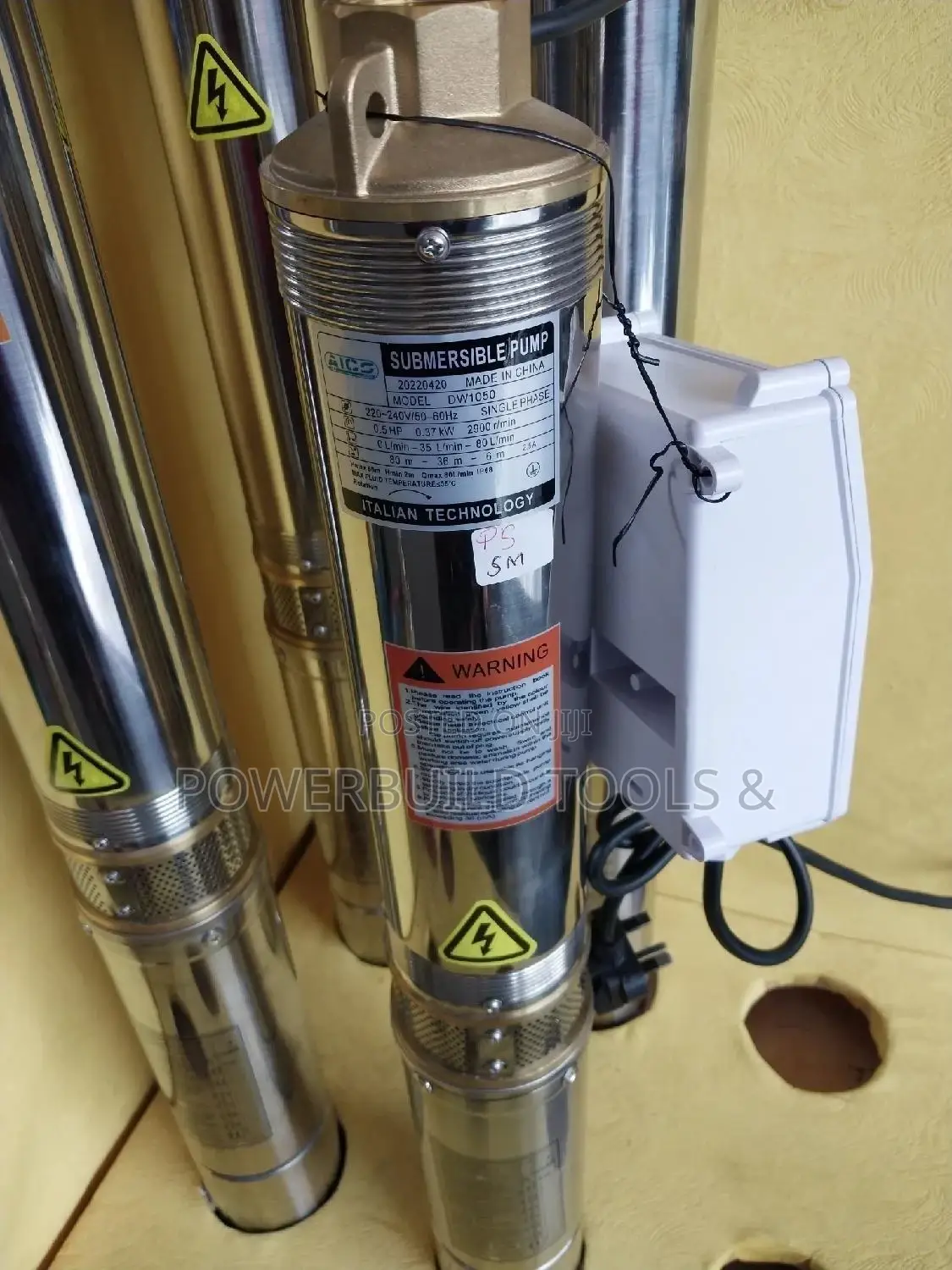 Aico Deepwell 0.5hp Submersible Pump