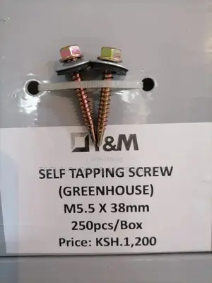 Self Tapping Screw (Greenhouse/Roofing) 38mm