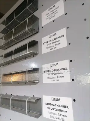 Studs/C-Channel[42mm- 2.6 Metres]