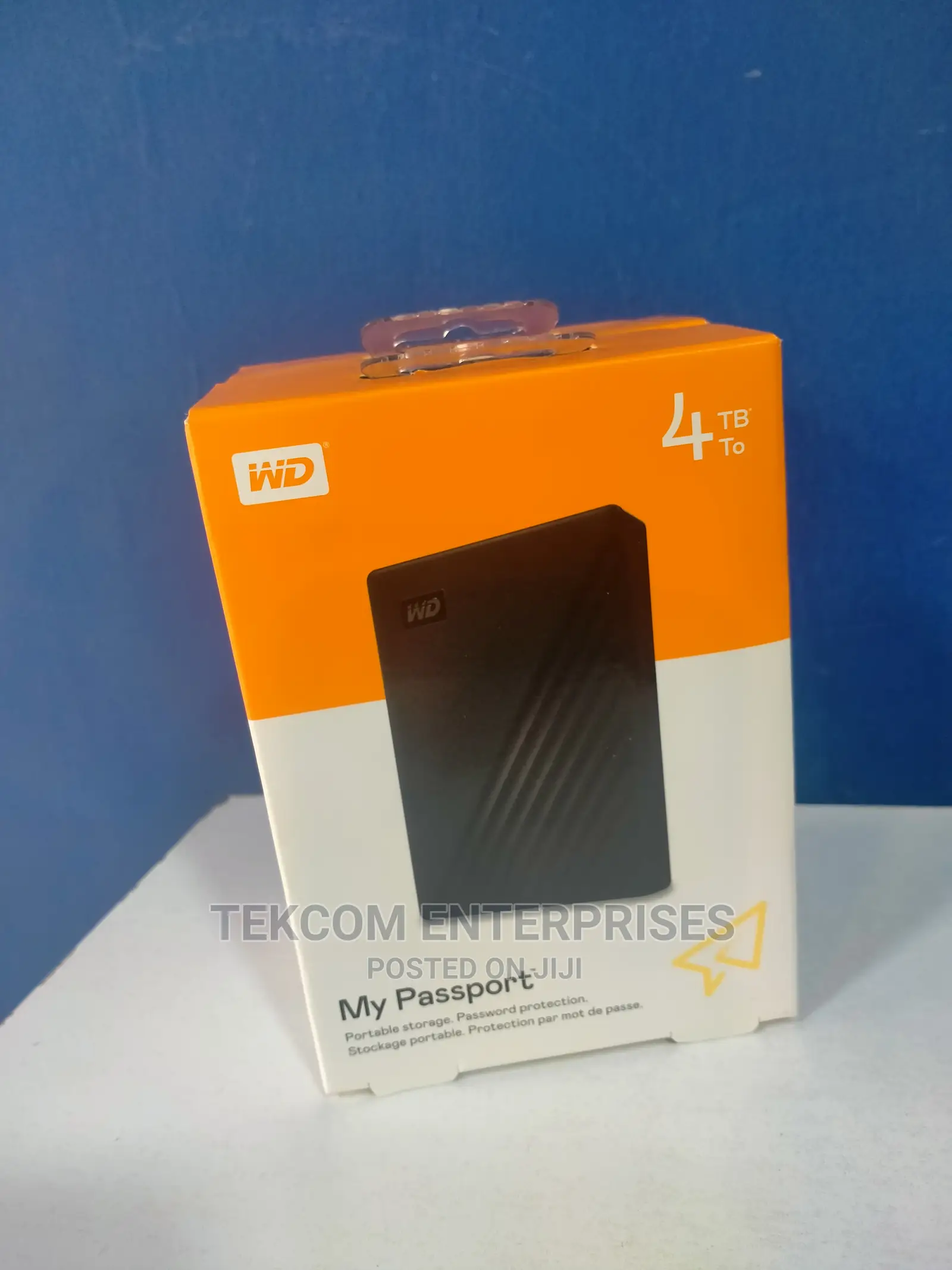 My Passport 4TB External Hard Drive