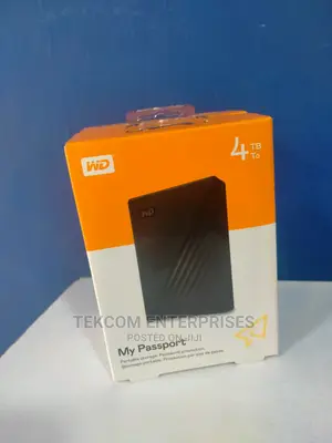 My Passport 4TB External Hard Drive