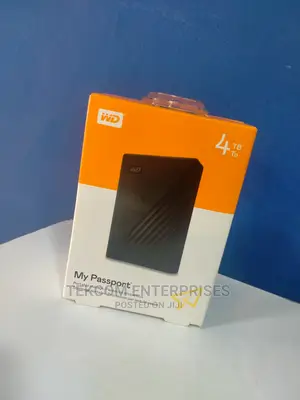 My Passport 4TB External Hard Drive
