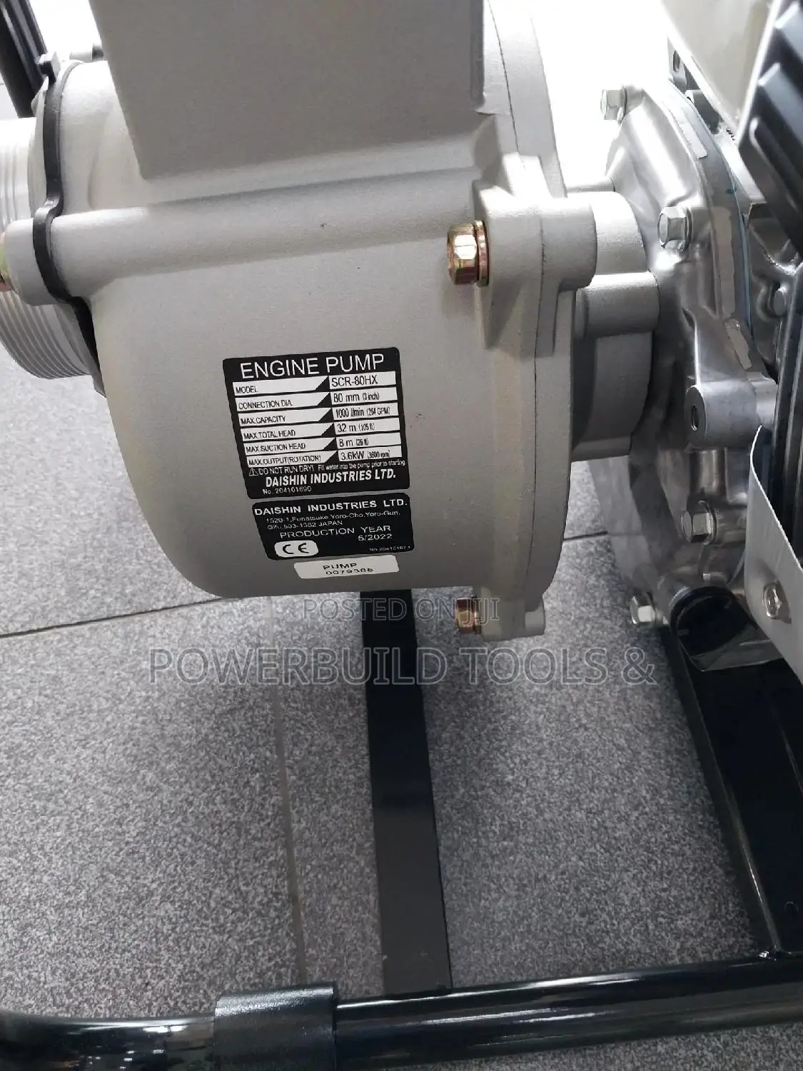 Daishin GX 160 Waterpump