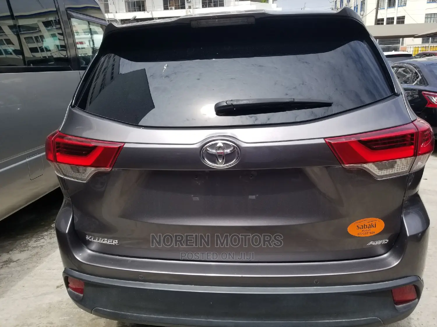 Toyota Kluger 2019 Gray