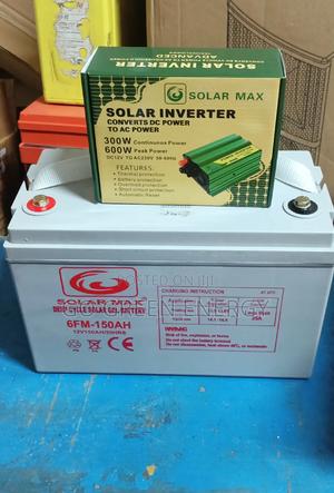 150ah Solar Battery +300 Watts Solar Inverter - thumbnail 2