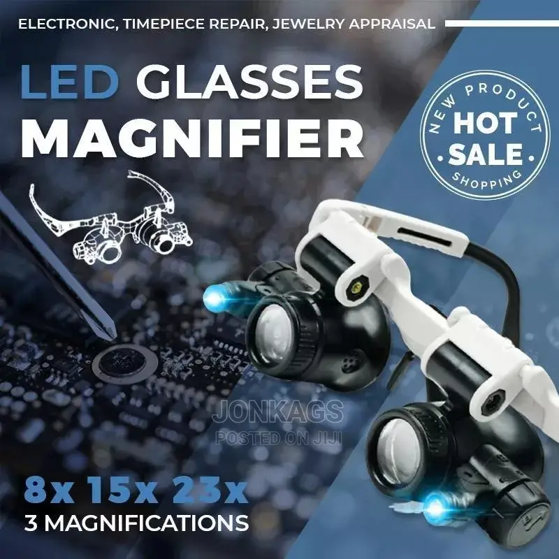 Wearable Magnifying Glass