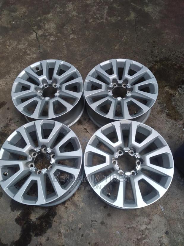 Original Rims Sizes 18 Inch Set for Landcruiser Prado.