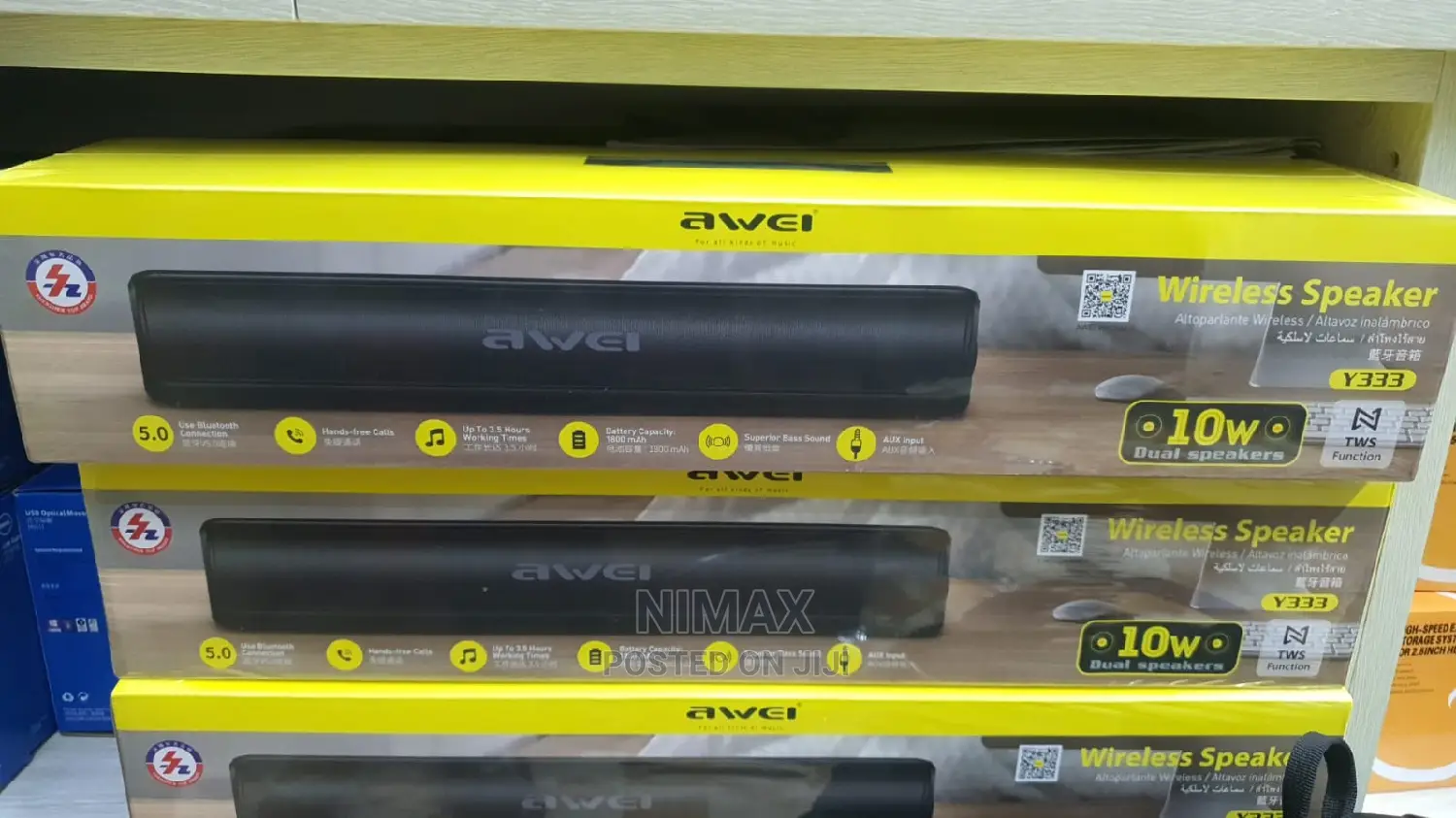 AWEI Y333 - Portable Bluetooth Speaker