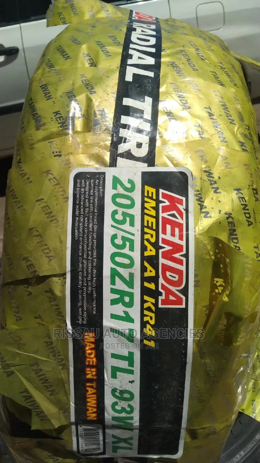 205/50 R 17 Kenda Tyres Made in Taiwan.