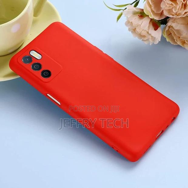 Oppo A16 Silicone Case Soft Liquid Silicone Cover Soft Mic - thumbnail 2