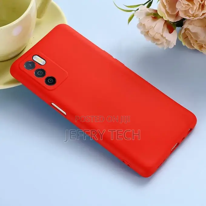Oppo A16 Silicone Case Soft Liquid Silicone Cover Soft Mic