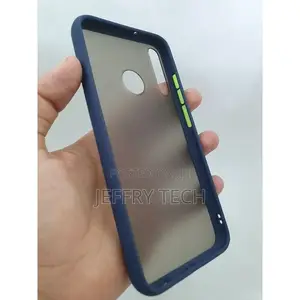Huawei Y7P 2020 Slim Fit Silicone Cover With Soft Edges - Bl
