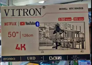 Vitron 50 Inches Uhd- Smart Android Digital Tv
