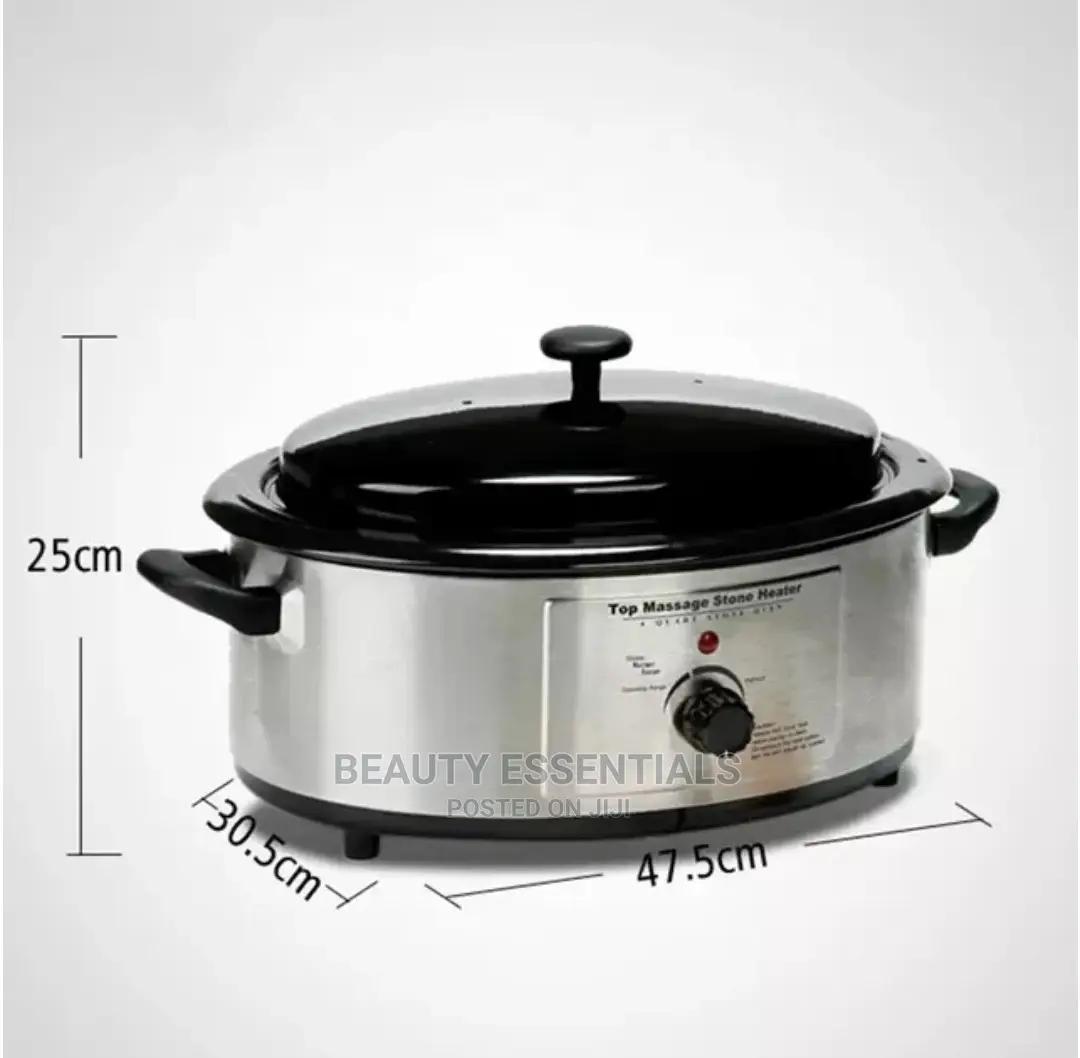 Top Massage Stone Warmer Labelled