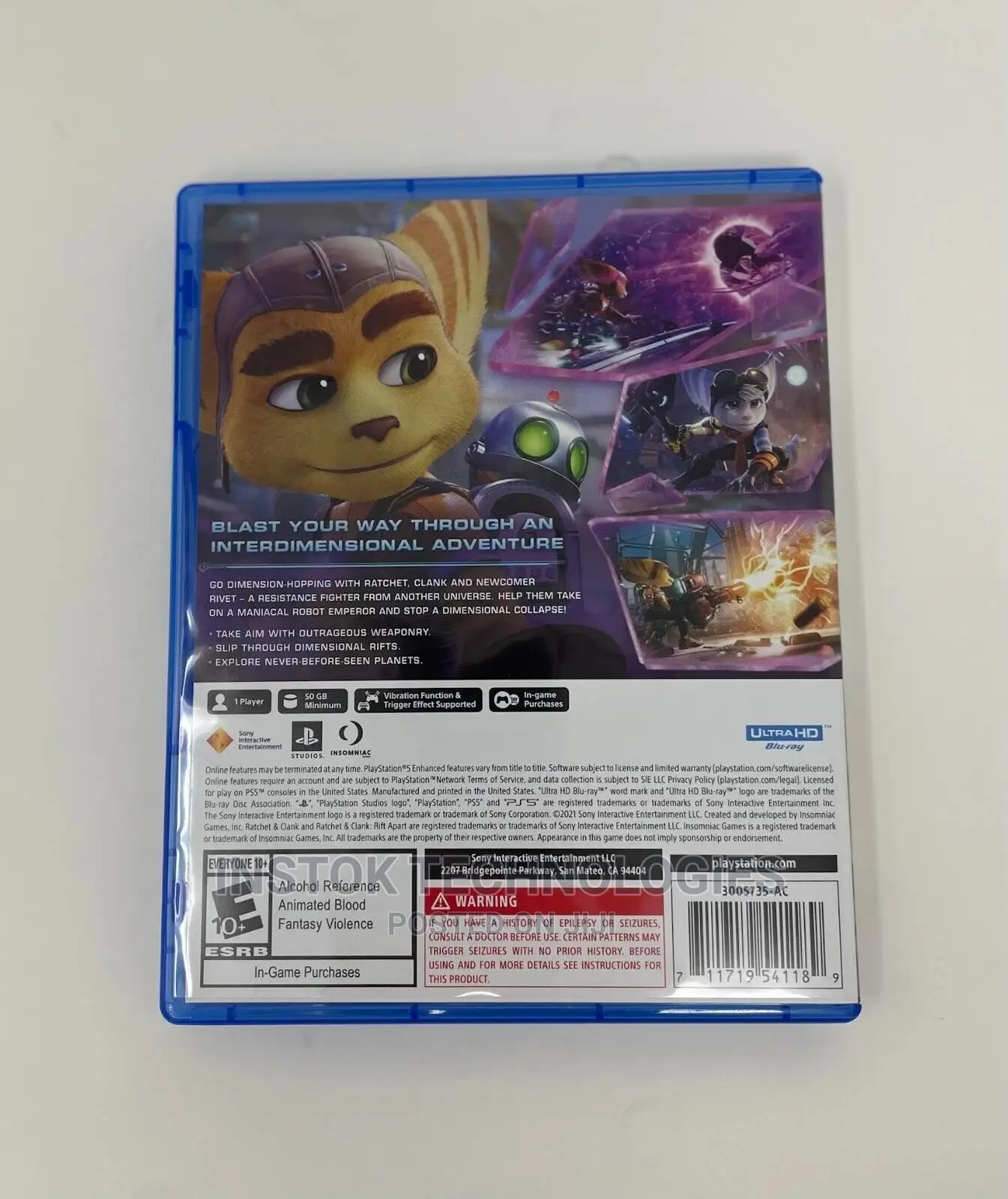 Ratchet Clank: Rift Apart Launch Edition - Playstation 5