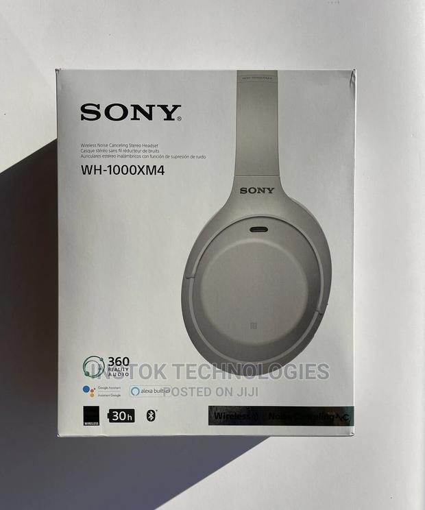 Sony Wh1000xm4 Noise Cancelling Wireless Headphones - thumbnail 2