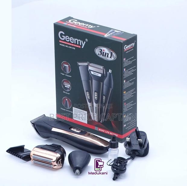 Geemy 3 in 1 Rechargeable Shaver. - main view
