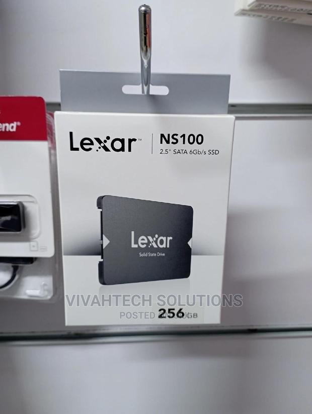 Lexar 256 Gb SSD - main view