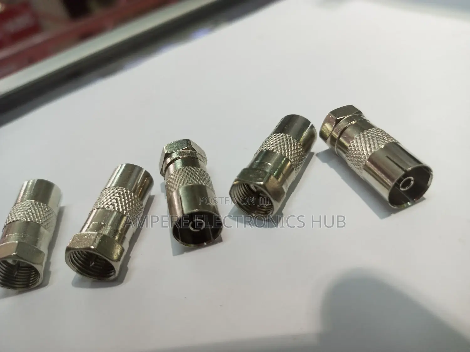 RF Connector for TV Aerial Cable