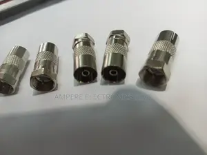 RF Connector for TV Aerial Cable