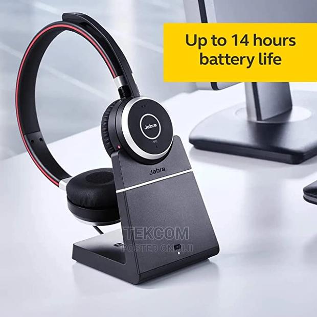 Jabra Evolve 65 MS Stereo Wireless Headset With Charging Sta