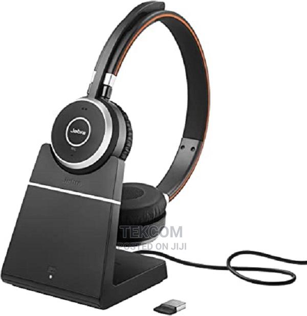 Jabra Evolve 65 MS Stereo Wireless Headset With Charging Sta - thumbnail 2