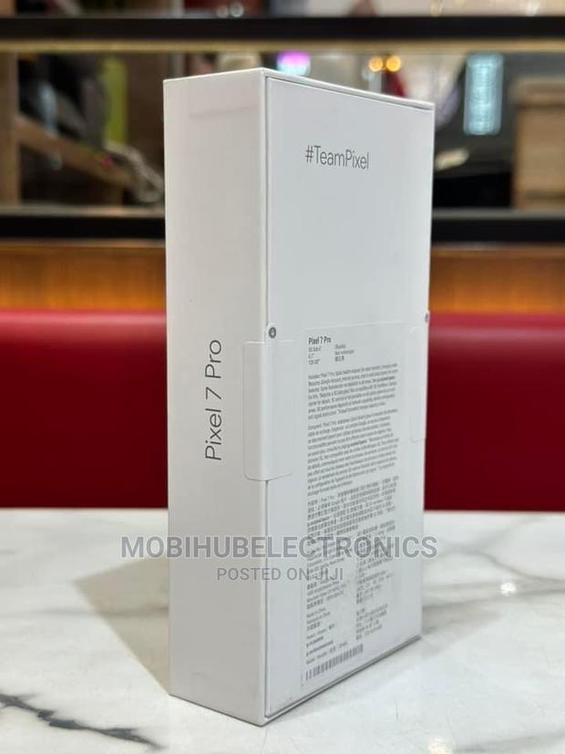 New Google Pixel 7 Pro 128 GB Black - thumbnail 3